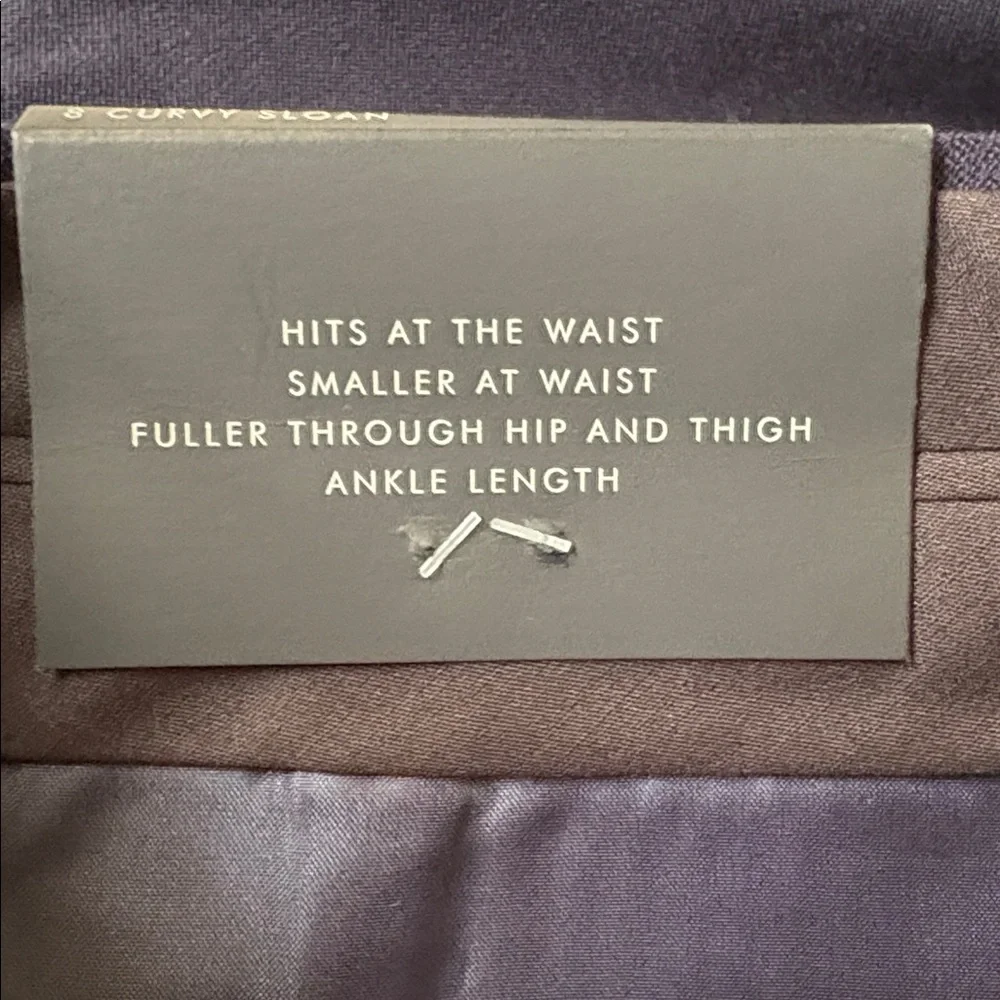 NWT Banana Republic Sloan Pants Sz. 8 - Picture 6 of 6